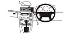 Brodit ProClip 652620 voor Volvo S80 1999-2006 - productfoto zwarte ABS montagebasis