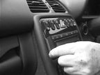 Brodit ProClip 652649 voor Mercedes Benz CLK-Class 1997-2001 - montagepositie op dashboard