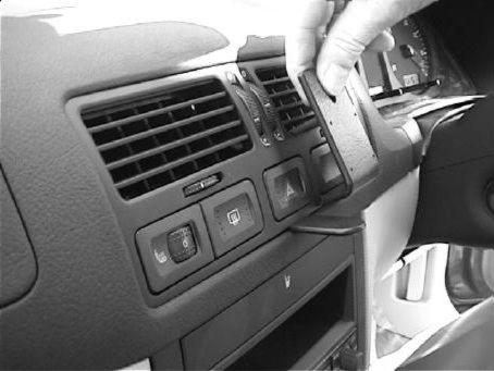 Brodit ProClip 652692 voor Volkswagen Bora 1999-2005 - ProClip geplaatst in het voertuig