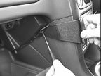 Brodit ProClip 652738 voor Holden Executive 1998-2002, Holden Commodore VX 1998-2002 e.a. - detail van dashboardmontage