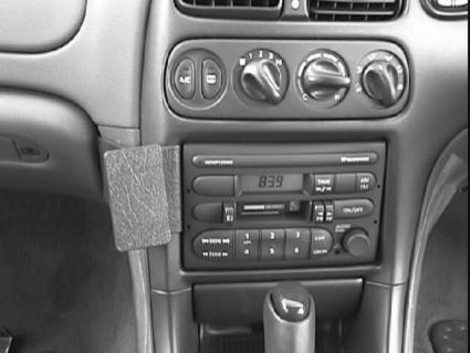 Brodit ProClip 652738 voor Holden Executive 1998-2002, Holden Commodore VX 1998-2002 e.a. - installatiepositie