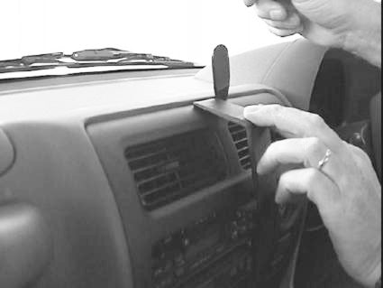 Brodit ProClip 652749 voor Toyota Prado 1997-2002 en Toyota LandCruiser 90 1997-2002 - ProClip geplaatst in het voertuig