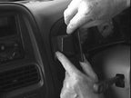 Brodit ProClip 652751 voor Nissan Navara 1999-2005 en Nissan King Cab 2000-2006 - montagepositie op dashboard