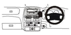 Brodit ProClip 652751 voor Nissan Navara 1999-2005 en Nissan King Cab 2000-2006 - productfoto zwarte ABS montagebasis