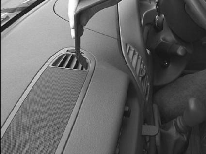 Brodit ProClip 652796 voor Mercedes Benz Sprinter 2000-2006 - montagepositie op dashboard