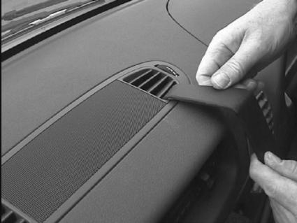 Brodit ProClip 652796 voor Mercedes Benz Sprinter 2000-2006 - ProClip geplaatst in het voertuig