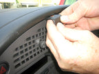 Brodit ProClip 652800 voor Saab 9-5 1998-2005 - detail van dashboardmontage