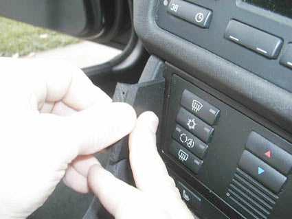 Brodit ProClip 652806 voor BMW 5-series M5 E39 1996-2003 - ProClip geplaatst in het voertuig