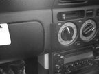 Brodit ProClip 652819 voor Toyota MR2 Spyder 2000-2005 - detail van dashboardmontage