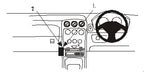 Brodit ProClip 652821 voor Alfa Romeo Spider/GTV 1998-2005 en Alfa Romeo Spider/GTV 2002-2005 - productfoto zwarte ABS montagebasis