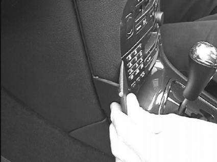 Brodit ProClip 652850 voor Peugeot 607 2001-2009 - ProClip geplaatst in het voertuig