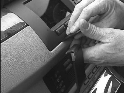 Brodit ProClip 652854 voor BMW X5 2000-2006 - ProClip geplaatst in het voertuig