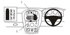 Brodit ProClip 652855 voor Holden Combo 2001-2011, Holden Barina 2001-2007 e.a. - productfoto zwarte ABS montagebasis