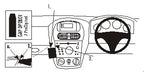 Brodit ProClip 652856 voor Holden Combo 2001-2011, Holden Barina 2001-2007 e.a. - productfoto zwarte ABS montagebasis