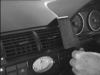 Brodit ProClip 652861 voor Ford Mondeo 2001-2007 - ProClip geplaatst in het voertuig