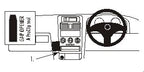 Brodit ProClip 652867 voor Opel Astra 1998-2003 en Vauxhall Astra 1998-2003 - productfoto zwarte ABS montagebasis