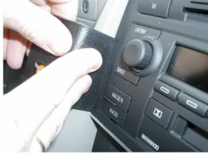 Brodit ProClip 652871 voor Audi S4 Sedan 2001-2007, Audi S4 Avant 2002-2007 e.a. - ProClip geplaatst in het voertuig