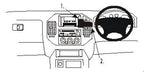 Brodit ProClip 652879 voor Mitsubishi Shogun 2000-2006, Mitsubishi Pajero 2000-2006 en Mitsubishi Montero 2001-2007 - productfoto zwarte ABS montagebasis