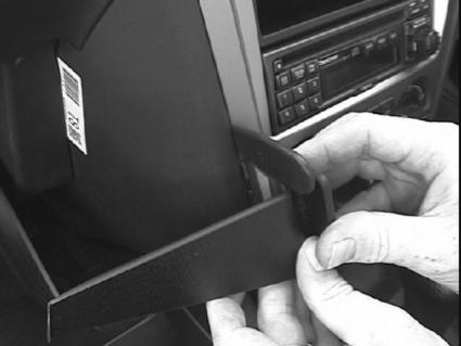 Brodit ProClip 652886 voor Subaru Impreza 2001-2004 - ProClip geplaatst in het voertuig