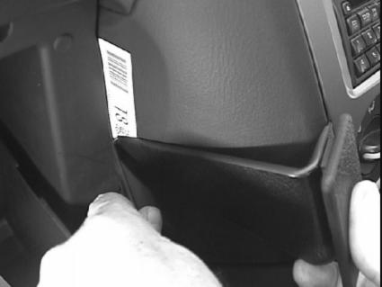Brodit ProClip 652886 voor Subaru Impreza 2001-2004 - detail van dashboardmontage