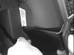 Brodit ProClip 652886 voor Subaru Impreza 2001-2004 - detail van dashboardmontage