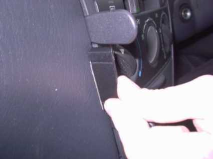 Brodit ProClip 653020 voor Toyota Corolla 2002-2007 - ProClip geplaatst in het voertuig