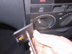 Brodit ProClip 653020 voor Toyota Corolla 2002-2007 - detail van dashboardmontage