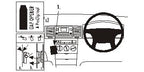 Brodit ProClip 653020 voor Toyota Corolla 2002-2007 - productfoto zwarte ABS montagebasis