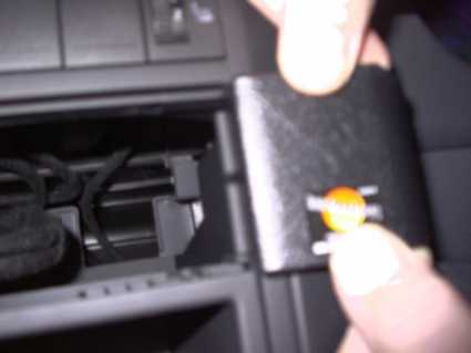 Brodit ProClip 653027 voor Volkswagen Polo 2002-2009 - ProClip geplaatst in het voertuig