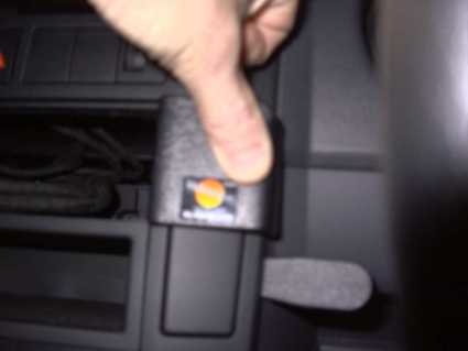 Brodit ProClip 653027 voor Volkswagen Polo 2002-2009 - detail van dashboardmontage