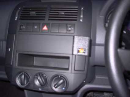 Brodit ProClip 653027 voor Volkswagen Polo 2002-2009 - installatiepositie