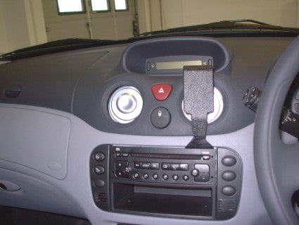 Brodit ProClip 653044 voor Citroen Pluriel 2003-2005, Citroen C3 2002-2005 en Citroen C2 2003-2005 - installatiepositie
