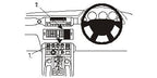 Brodit ProClip 653051 voor Land Rover Range Rover 2002-2006 - productfoto zwarte ABS montagebasis
