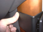 Brodit ProClip 653053 voor Land Rover Range Rover 2002-2012 - detail van dashboardmontage