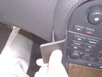 Brodit ProClip 653060 voor Jaguar S-Type 2002-2009 - detail van dashboardmontage