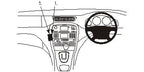 Brodit ProClip 653060 voor Jaguar S-Type 2002-2009 - productfoto zwarte ABS montagebasis