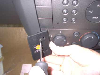 Brodit ProClip 653077 voor Holden Vectra C 2002-2010, Opel Vectra C 2002-2010 e.a. - ProClip geplaatst in het voertuig