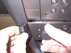 Brodit ProClip 653077 voor Holden Vectra C 2002-2010, Opel Vectra C 2002-2010 e.a. - detail van dashboardmontage