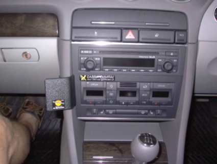 Brodit ProClip 653092 voor Audi S4 Cabriolet 2002-2007 en Audi A4 Cabriolet 2002-2007 - installatiepositie