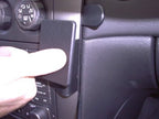 Brodit ProClip 653156 voor Holden Executive 2003-2007, Holden Commodore VY 2002-2007 en Holden Calais 2003-2006 - detail van dashboardmontage