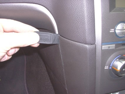 Brodit ProClip 653160 voor Ford Falcon 2003-2009 - montagepositie op dashboard