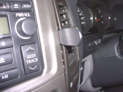 Brodit ProClip 653161 voor Toyota LandCruiser 100 2002-2007 - montagepositie op dashboard