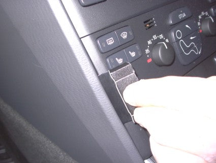Brodit ProClip 653172 voor Volvo XC90 2002-2014 - montagepositie op dashboard