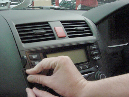 Brodit ProClip 653200 voor Honda Accord 2003-2007 - ProClip geplaatst in het voertuig
