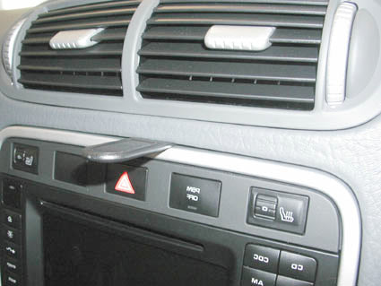 Brodit ProClip 653209 voor Porsche Cayenne 2003-2010 - montagepositie op dashboard