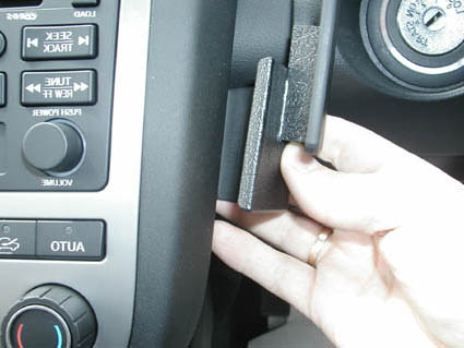 Brodit ProClip 653236 voor Nissan Murano 2003-2008 - ProClip geplaatst in het voertuig