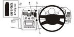 Brodit ProClip 653267 voor Volkswagen Touran 2003-2015 - productfoto zwarte ABS montagebasis