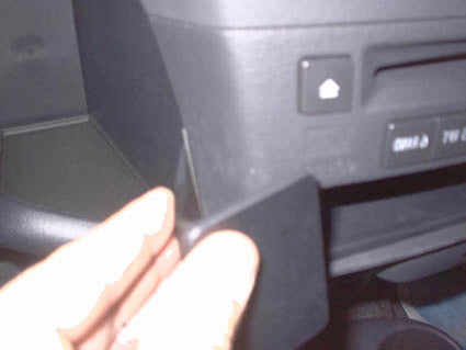Brodit ProClip 653270 voor Toyota Yaris 2003-2005 en Toyota Echo 2003-2005 - ProClip geplaatst in het voertuig