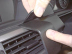 Brodit ProClip 653281 voor BMW 5-series M5 E60, E61 2004-2010 - detail van dashboardmontage