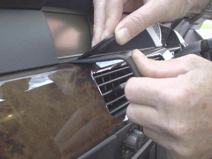 Brodit ProClip 653282 voor BMW 5-series M5 E60, E61 2004-2010 - ProClip geplaatst in het voertuig